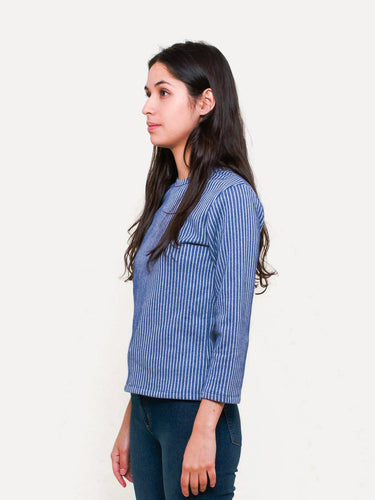 Camiseta Pupi - Navy Stripes