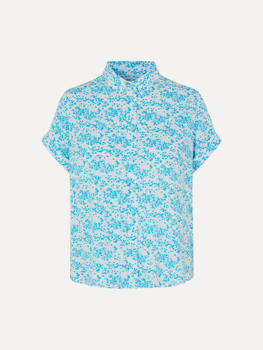 Majan SS Shirt AOP 9942 - Ibiza Seaweed