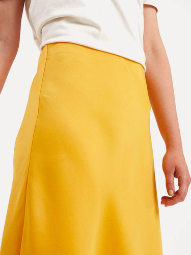 Gryna 6597 Midi Skirt - Radiant Yellow