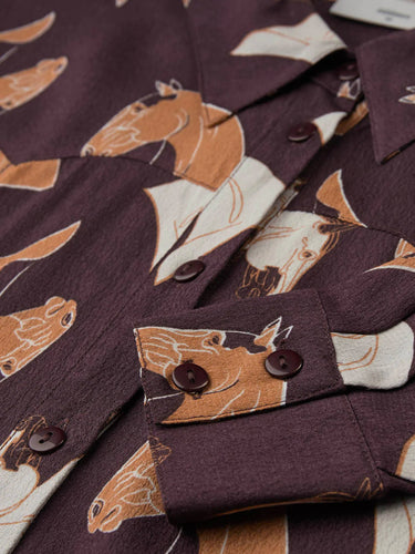 Mikalusa Long Sleeved Shirt - Fudge