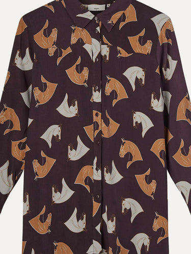 Mikalusa Long Sleeved Shirt - Fudge