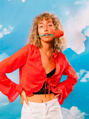 A0 Pretty Rose Socks