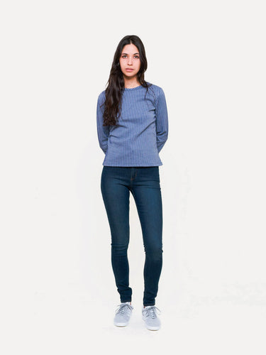Camiseta Pupi - Navy Stripes