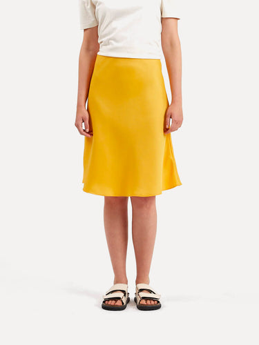 Gryna 6597 Midi Skirt - Radiant Yellow
