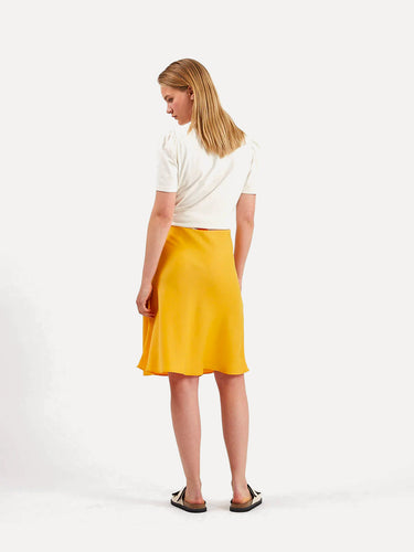 Gryna 6597 Midi Skirt - Radiant Yellow