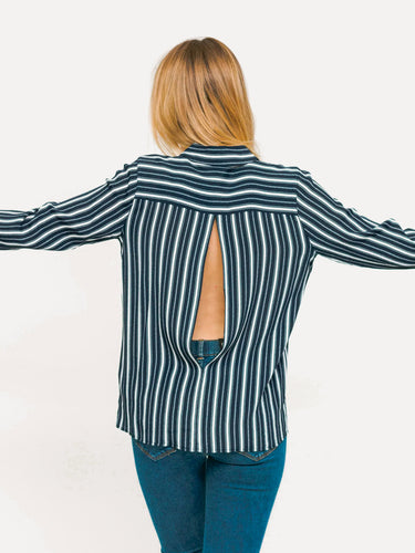 Assia Shirt - Navy Blazer