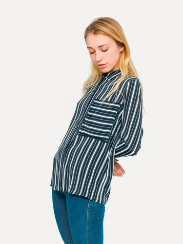 Assia Shirt - Navy Blazer