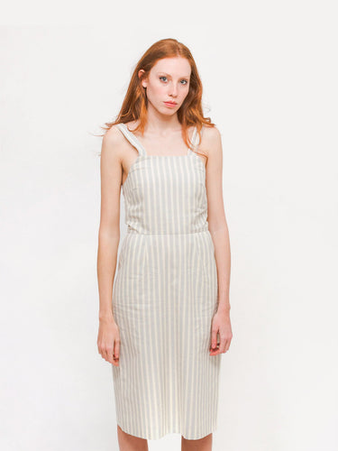 Vestido Cesar - Grey Stripes